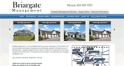 Desktop Screenshot of briargatemanagement.com